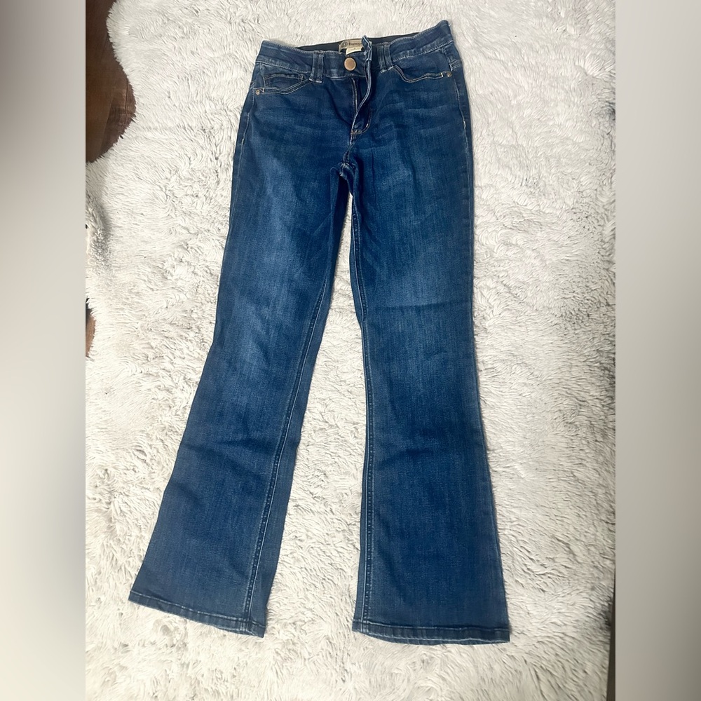 Democracy AB technology, women’s dark blue denim jeans